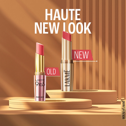 Lakme 9 To 5 Powerplay Priming Matte Lipstick - Berry Base