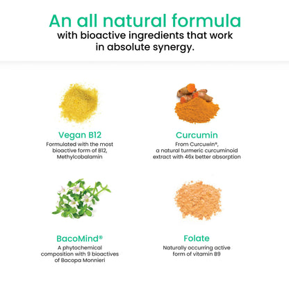 Wellbeing Nutrition Melts Vegan Vitamin B12 Thin Strips-Misty Orange Mint Flavor