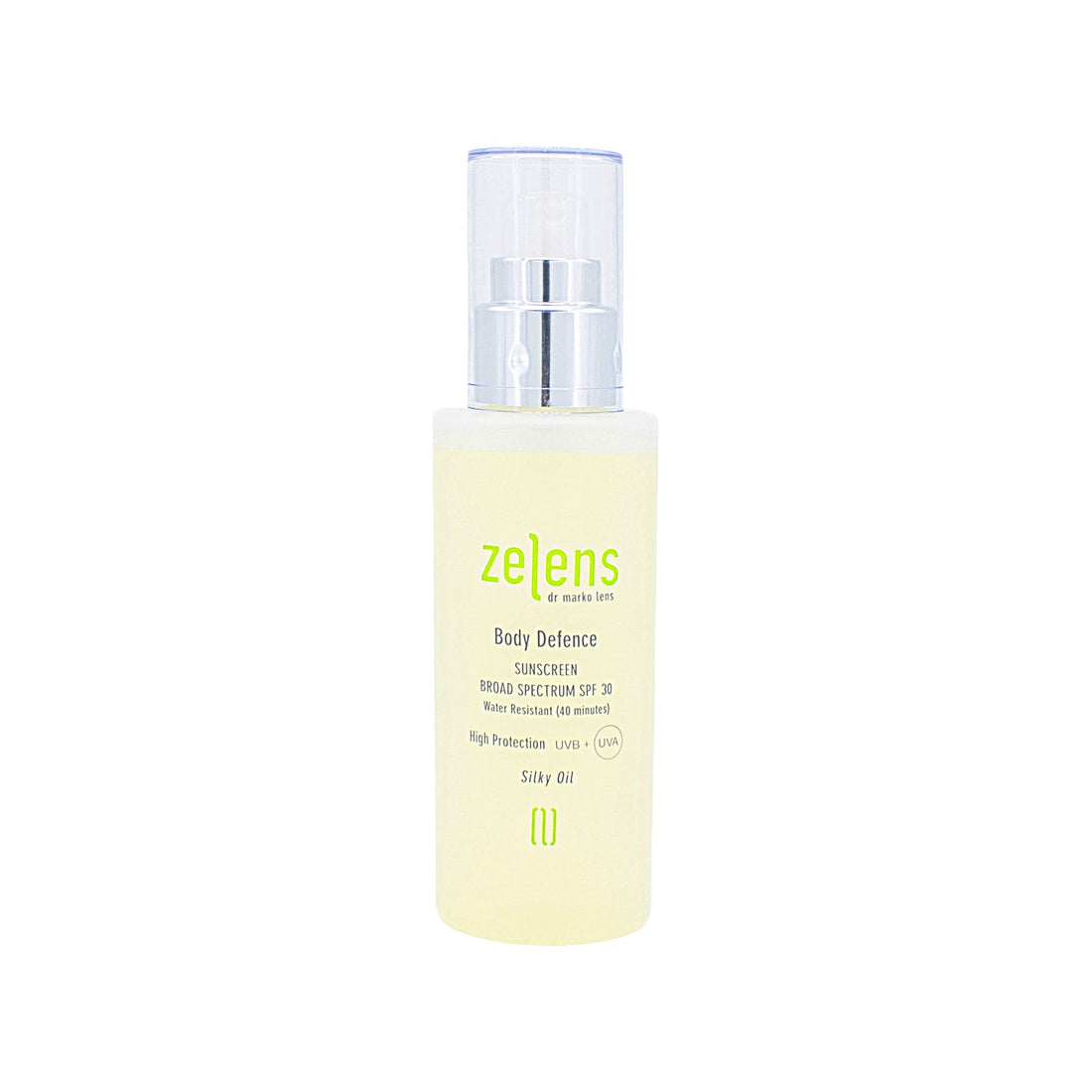 zelens Body Defence SPF30 Sunscreen 4.2oz - Small Amount Missing