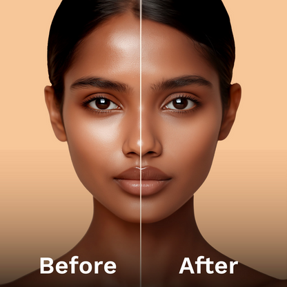 Pilgrim Matte Finish Compact Powder With SPF 25 - Caramel-25