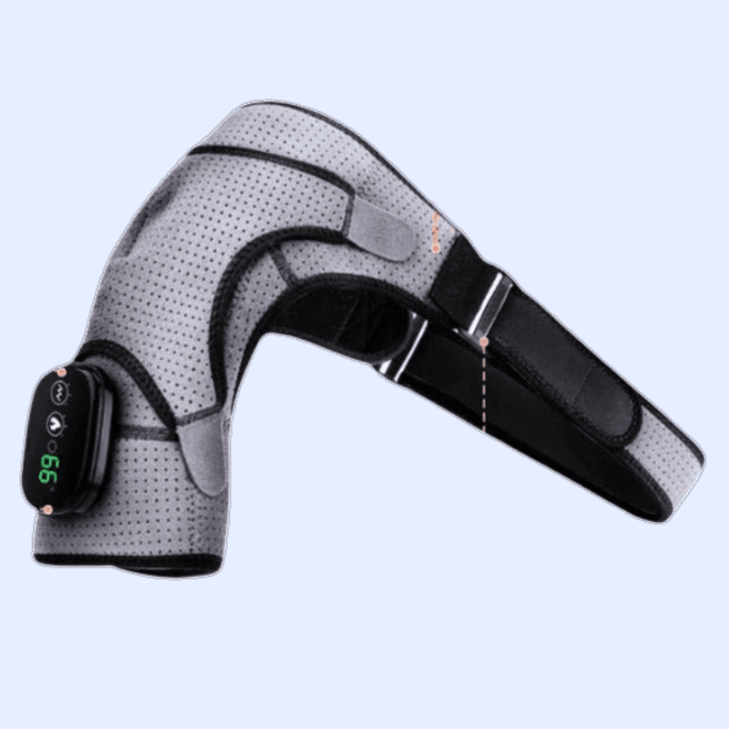 FlexiRelief™ 3-in-1 Shoulder Massager – Heat, Vibration &amp; Kneading Therapy for Pain Relief