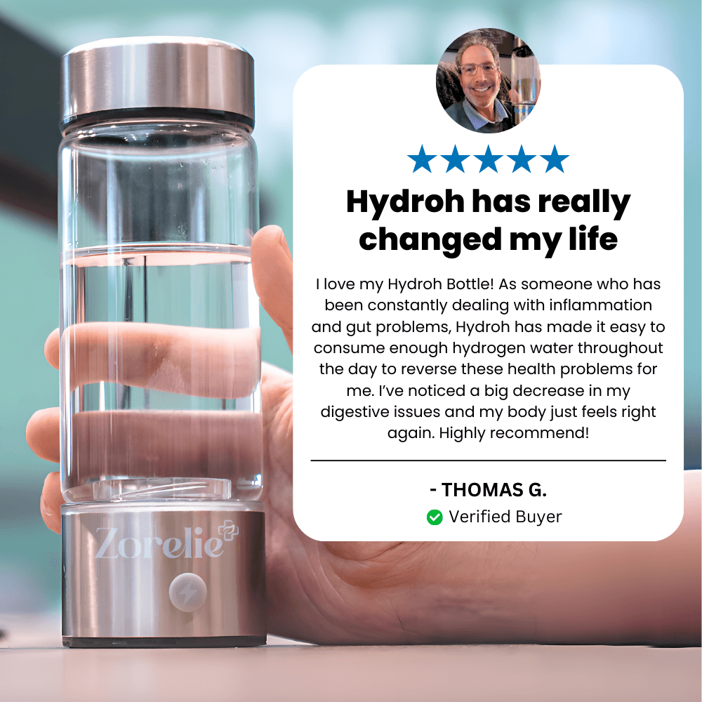 H2Life™ Portable Hydrogen Water Bottle – Sleek Design for Healthy Hydration