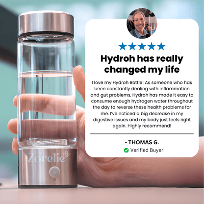 H2Life™ Portable Hydrogen Water Bottle – Sleek Design for Healthy Hydration