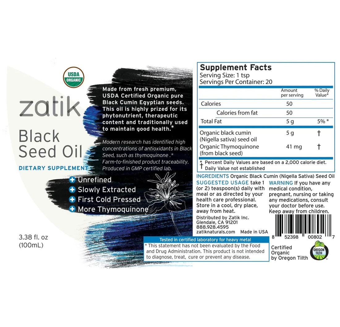 Black Seed Oil  DestGlow