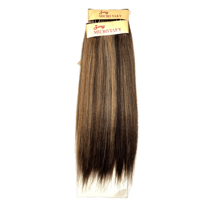 Zury 100% Human Micro Yaky Perm Straight